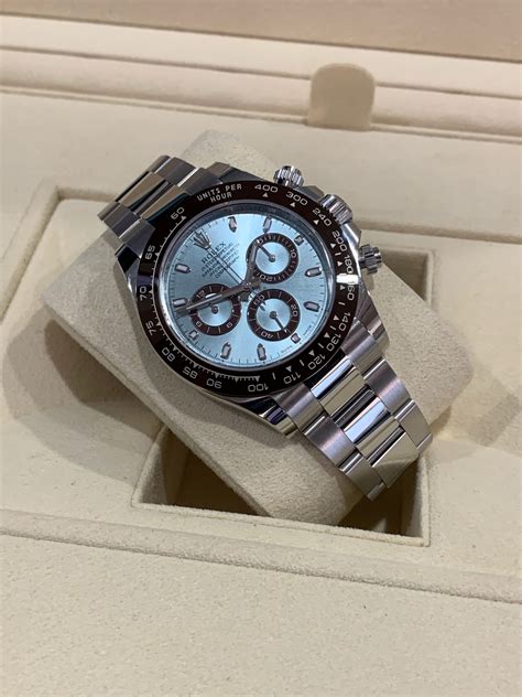 ice blue dial rolex|Rolex daytona ice blue diamond.